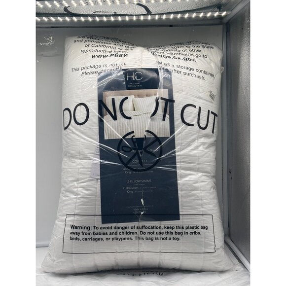 Hallmart Collectibles Riverbrook Home Moonstone 3 Piece King Coverlet Set - Picture 2 of 15